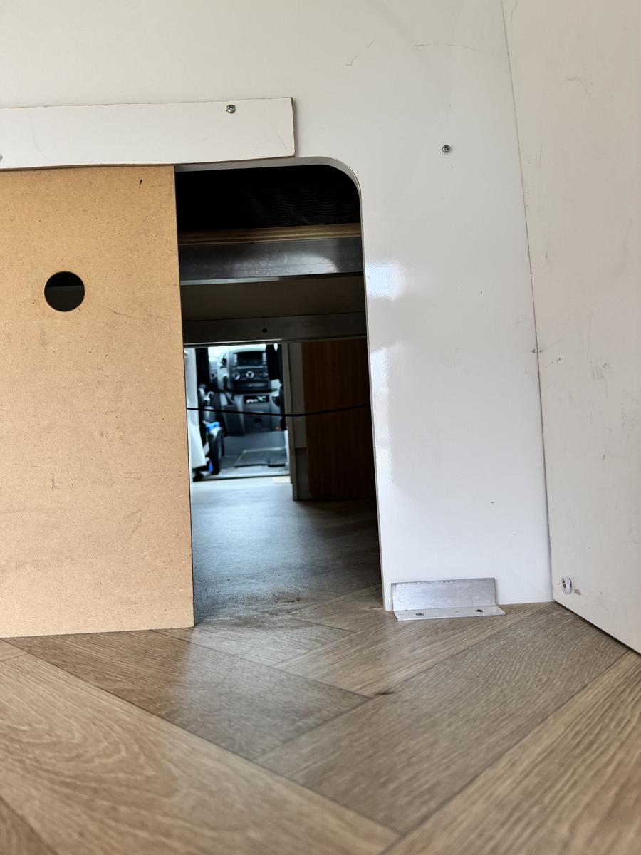 Doorkijk naar de cabine