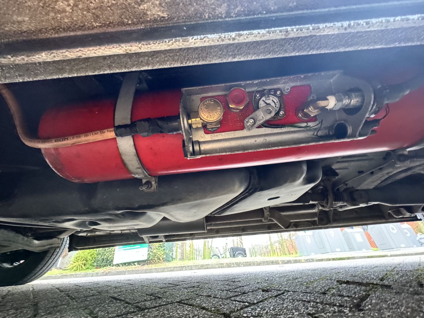 LPG-tank close-up
